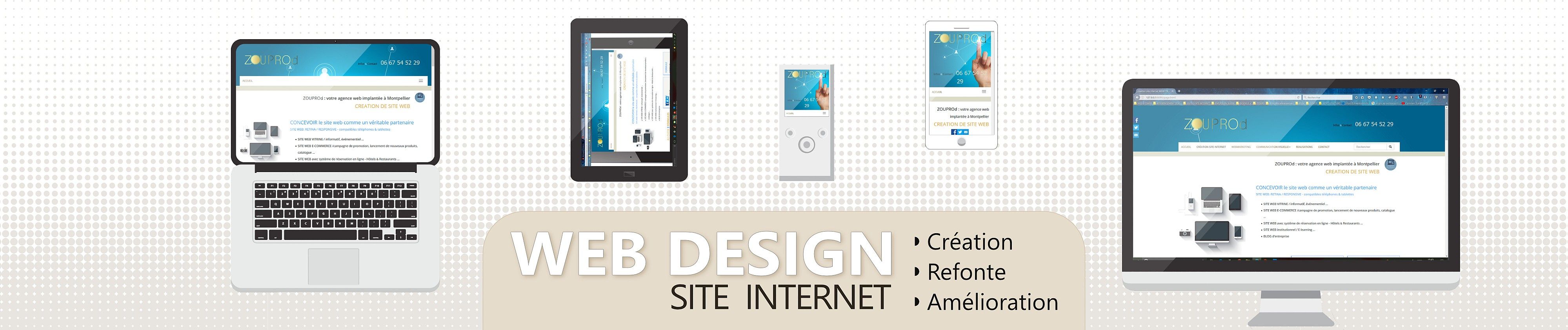 Création site internet à Montpellier