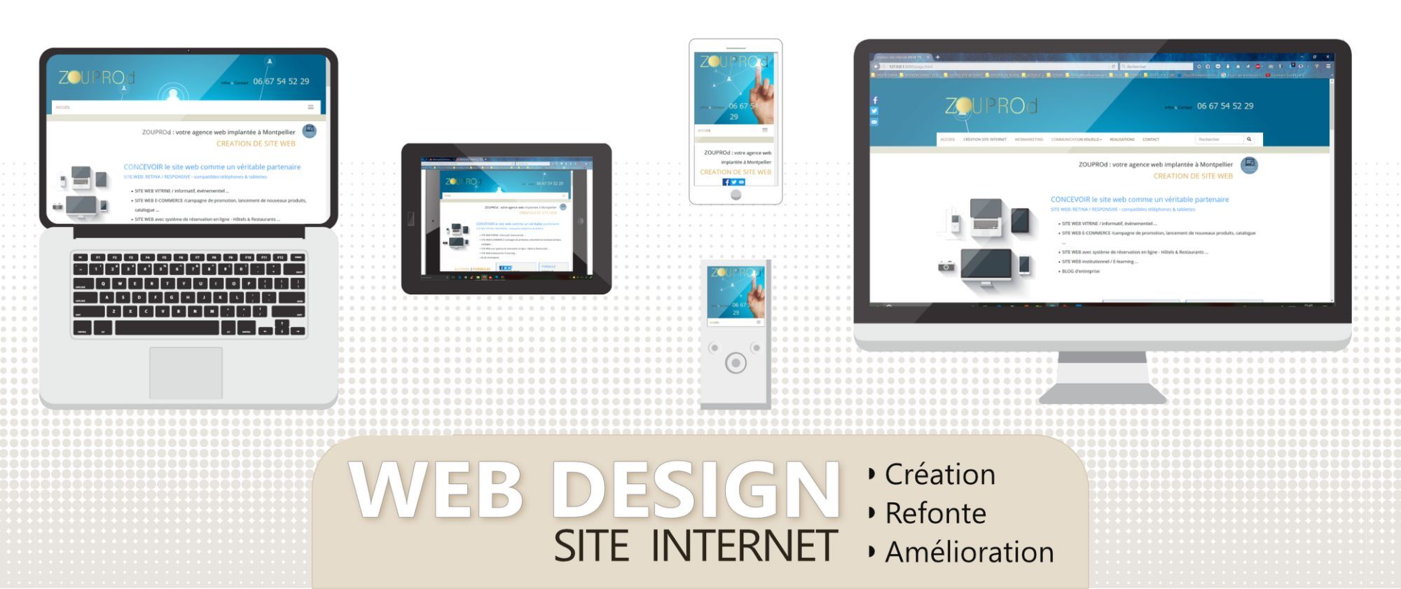 Création site internet à Montpellier